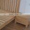 OA-4061 High Quality Oak Furniture Wooden Bed