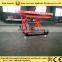 Revolving stage hydraulic scissor lift stage/5m