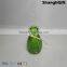 230ml Green Glass Vase Clear Glass Vase For Household Decoration