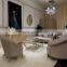 French style living room furniture set Wood living room sofa set