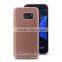 Slim thin pp phone case for Samsung S7/S7 edge,notch blank case for stick leather/wood/cloth