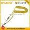New design high qualtiy colorful 3.5mm spring wire AUX audio cable stereo retractable flexible AUX cable for speaker PC phone