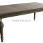 French style antique dining table and chair,graceful dining room set for villa project