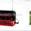 2016 best multi band cheap big led digital portable clock radio