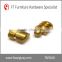 Taiwan High Quality Brass Metal Cabinet Shelf Support