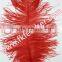 Dyed Ostrich Feather Large Red Craft Ostrich Feather Cheap Wedding Decorations