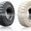 Colorful rubber, environmently-friendly forklift poly tires/solid tires