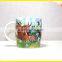 Wholesale animal design new bone china ceramic customized mug