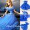 2015 summer new design long style cinderella dress gown (Ulik-A0118)