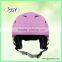 gloss/matte skiing helmet snowboard helmet with colorful shell