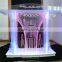 high qualtiy modern church pulpit with LED light, church pedestal pulpit, organic glass