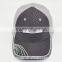 New Trendy Embroidery High Quality Durable Outdoor Sport Curve Custom Cotten-dacron textile Baseball Hat With Woven Patch Logo