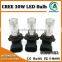 2015 hot selling high power LED bulb CREE XBD 30W 9005 HB3