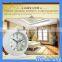 HOGIFT Promotional Metal Wall Clock with Logo Imprinted