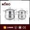 8pcs stainless steel couscous stock pot, stainless steel cookware