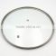 Hot-sale cooking glass pot lid & stainless steel glass cover