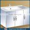 Stainless steel bathroom wall mount mirror cabinet