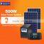 Solar power system with solar panel / battery / inverter / solarcontroller