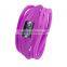 ladies fancy digital silicone wrist watch bracelet with long strip