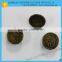 metal button logo customise 9mm brass snap button/Promotional metal button snap fastener snap button