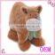 Hot sell animal shaped safe for kids soft custom plush baby pillows