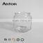 400ml glass storage jar glass bottle with airtight cork top for food