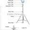 Heavy duty used steel props for consruction systerm