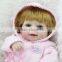Realistic smile face doll full vinyl body wigs doll 10 inch nimi vinyl doll