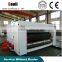 Manual operate semi automatic mult color paperboard printing die cutting machine