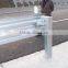 hot dipped galvanized thrie-beam safety powder coated guardrail/colored crash barrier with low price