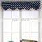 2016 latest printed boat custom roman blinds for kids room
