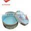 nested round paper gift box with hot-stamping