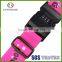 Custom Logo Personalized Elastic Luggage Strap, Pink Color Luggage Strap, Custom Luggage Strap