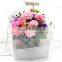 clear plastic gift bags with high quality wholesale tote flower bag