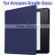 Leather Case for Amazon Kindle Oasis, With Three-folding Holder Back Cover for Amazon Kindle Oasis
