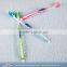 FDA 100% silicone bathroom products rubber bristle toothbrush