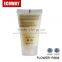 30ml conditioner tube for hotels small clear plastic cosmetic packaging tube