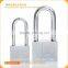 Yalian High Security Long Shackle Square Type Chrome Plated Iron Padlock