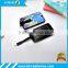 Lipstick-sized external battery power bank, Built-In Micro USB Charging Cable for Android
