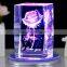 lovely crystal rose with latest style made in china