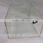 Clear acrylic nike sneakers display case nike shoes men display rack custom shoe box with logo clear sneaker box acrylic