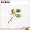 Factory wholesale metal gold leaf hair pin hair clip