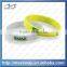 Bulk High Quality Custom Band Brazil Fashion Slap Silicone Bracelets