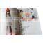 Custom fashion magazine, photo book with perfect binding printing