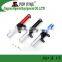 Bicycle pocket pumps with hidden hose fit for both Schrader and Presta