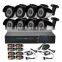 Outdoor CCTV Security 8CH AHD IP66 Waterproof 720P 1200TVL HD Camera DVR System