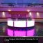 home furniture led round bar counters design tube cushion with