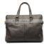 Guangzhou Bag Factory wholesale Latest Design Top Layer Leather Man Laptop Briefcase Shoulder Bag