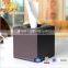 Leather jumbo roll tissue paper holder