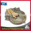Premium gifts wholesale 3D embossed trophy double plating medal